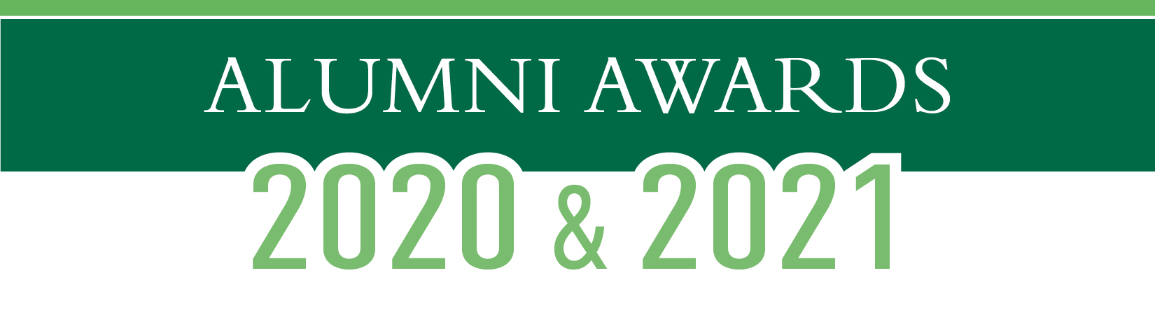 Alumni Awards 2020 & 2021