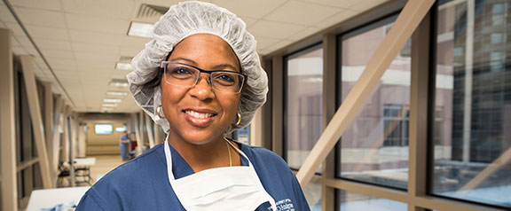 Physician-researcher Andrea Hayes-Jordan D ’87, MED ’91
